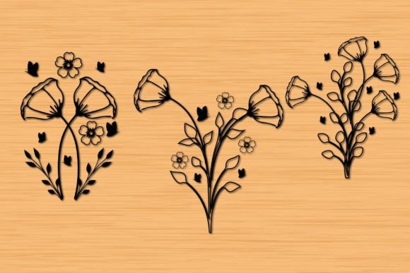 Floral Flower Garden SVG
