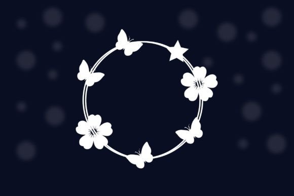 Floral Laser Cut SVG Design