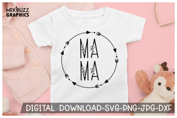 Floral Mama Cricut SVG