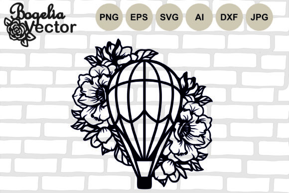 Hot Air Balloon Floral